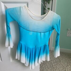ice dancing leotard/dress size:xs/s I never got to wear once because I quit